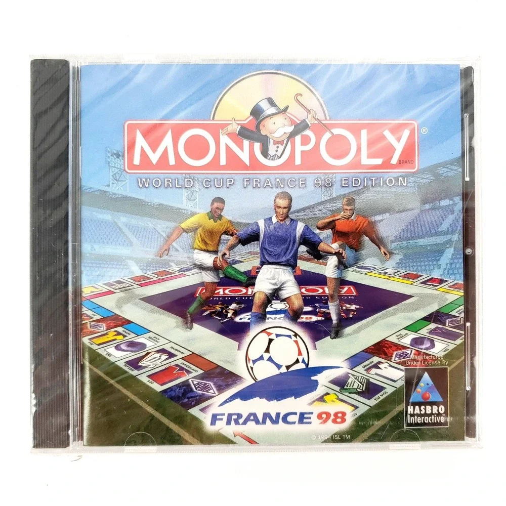 Monopoly: World Cup France 98 Edition PC WIN 95/98 Brand New Sealed